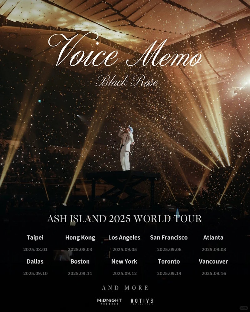 ASH ISLAND USA/Canada tour