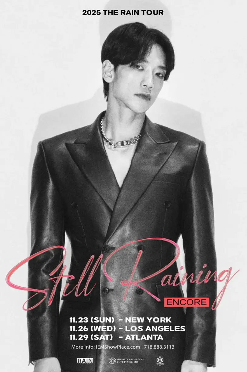 RAIN – STILL RAINING 2025 美國巡演