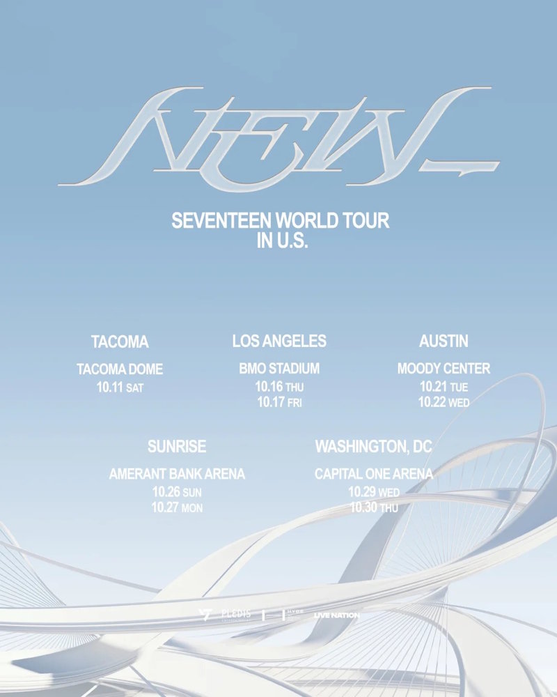 SEVENTEEN 北美巡演 - 13人一體的舞台風暴，燃爆你的2025！