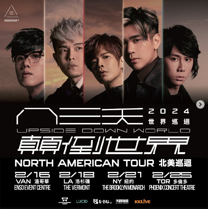 831 Upside Down World USA Tour